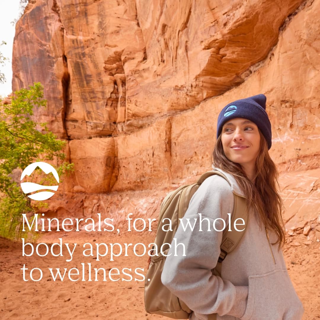 Trace Minerals LQM01 etiqueta indica sin gluten, opción para dietas específicas.