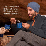 Bebida de uva de Trace Minerals Magnesio Glicinato para la noche.