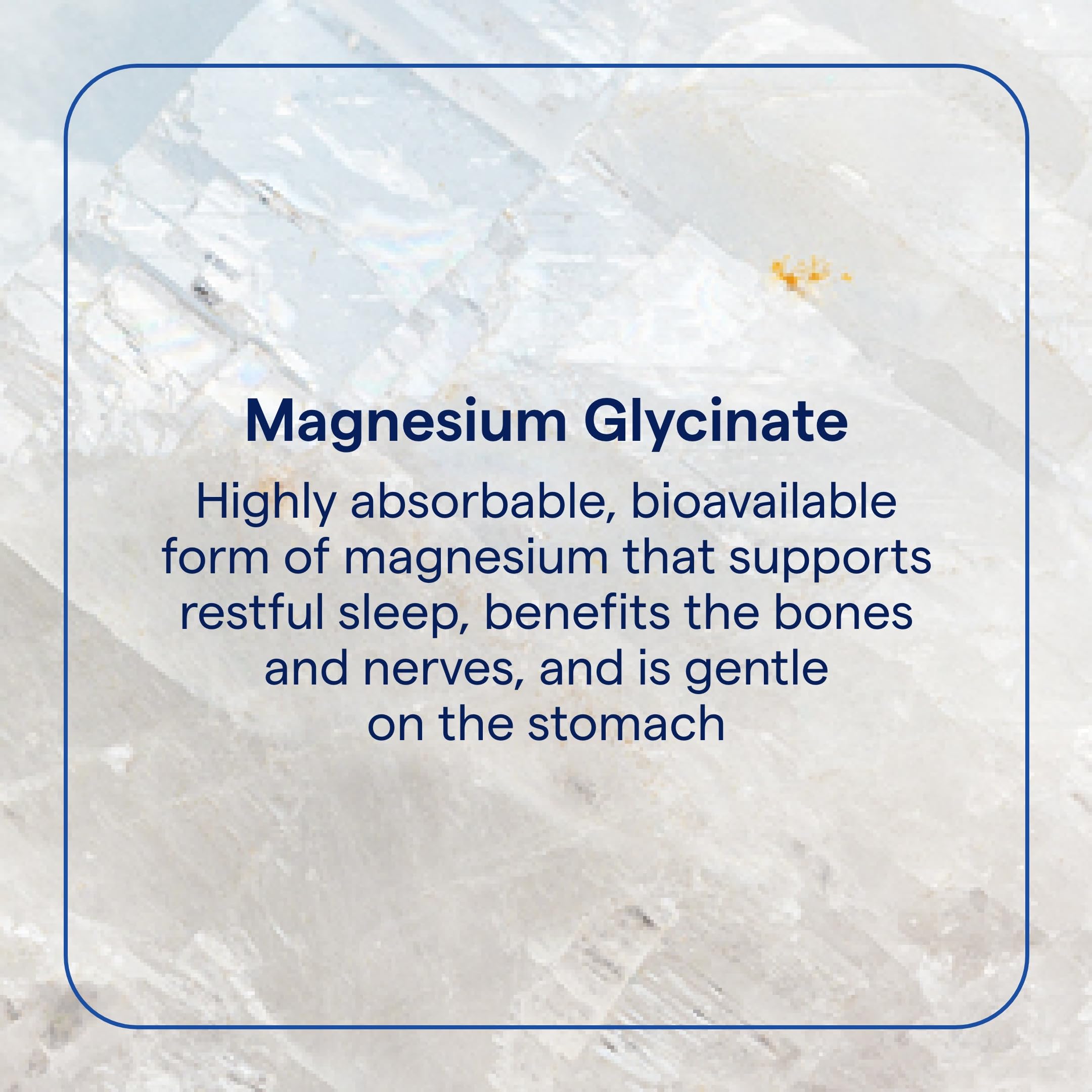 Taza lista para la hora de dormir con Trace Minerals Magnesio Glicinato.