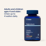 Dosis diaria de Trace Minerals Magnesium Chewables para apoyo diario