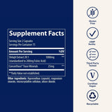 Trace Minerals Shilajit Capsules, presentación sostenible en USA, consumo responsable.