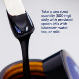 Trace Minerals Shilajit Resin: disolver en agua tibia para uso diario