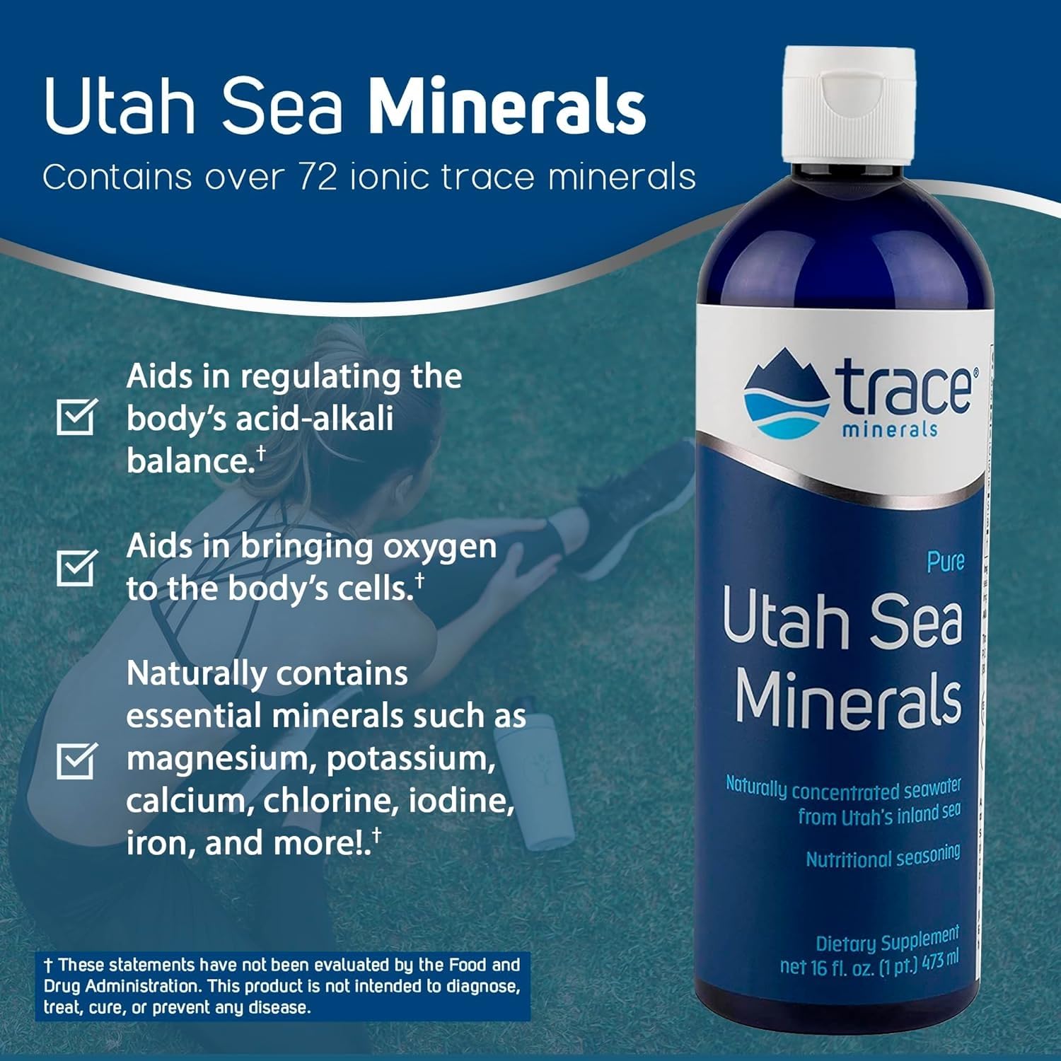 Trace Minerals Utah Sea Minerals: opción de uso como condimento salino natural en comidas