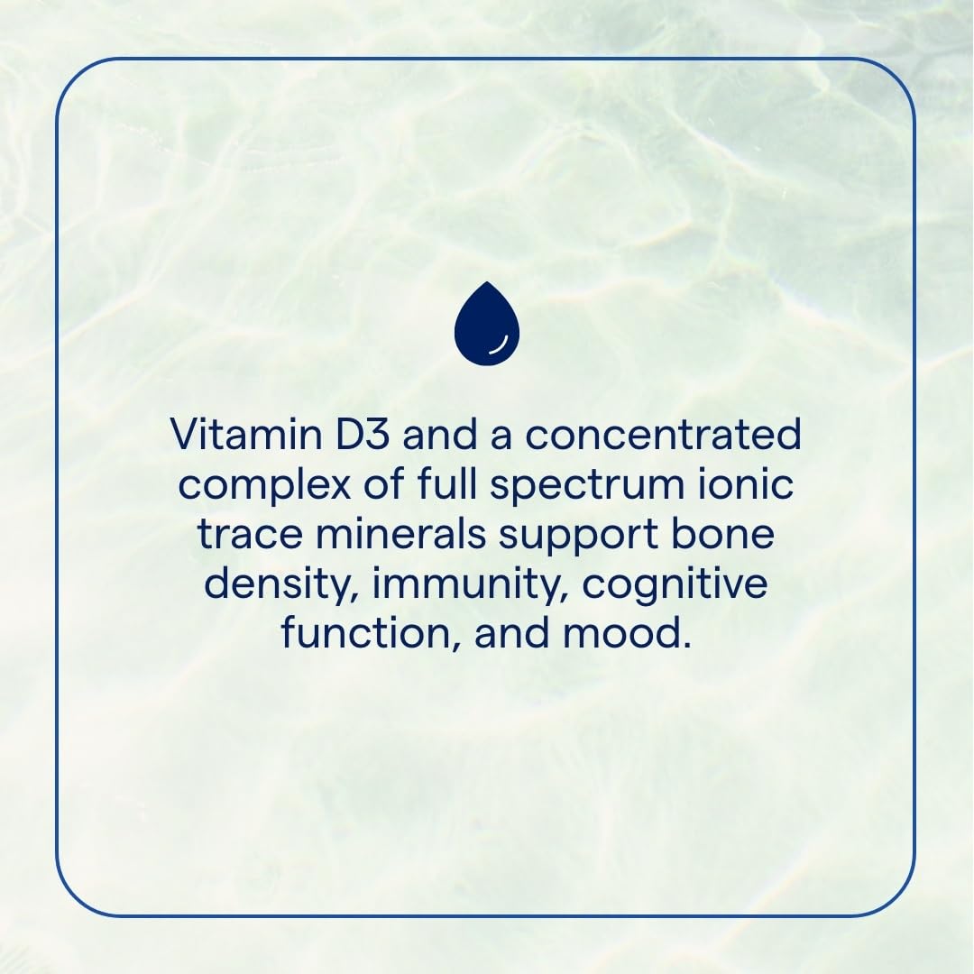 Trace Minerals Vitamina D3, cuchara medidora, dosificación diaria simple y conveniente.