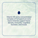 Trace Minerals Vitamina D3, cuchara medidora, dosificación diaria simple y conveniente.