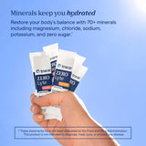 Trace Minerals ZeroLyte, mezcla sin azúcar para hidratarse durante el ejercicio