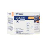 Trace Minerals ZeroLyte sobres naranja sabor para hidratación rápida durante el entrenamiento
