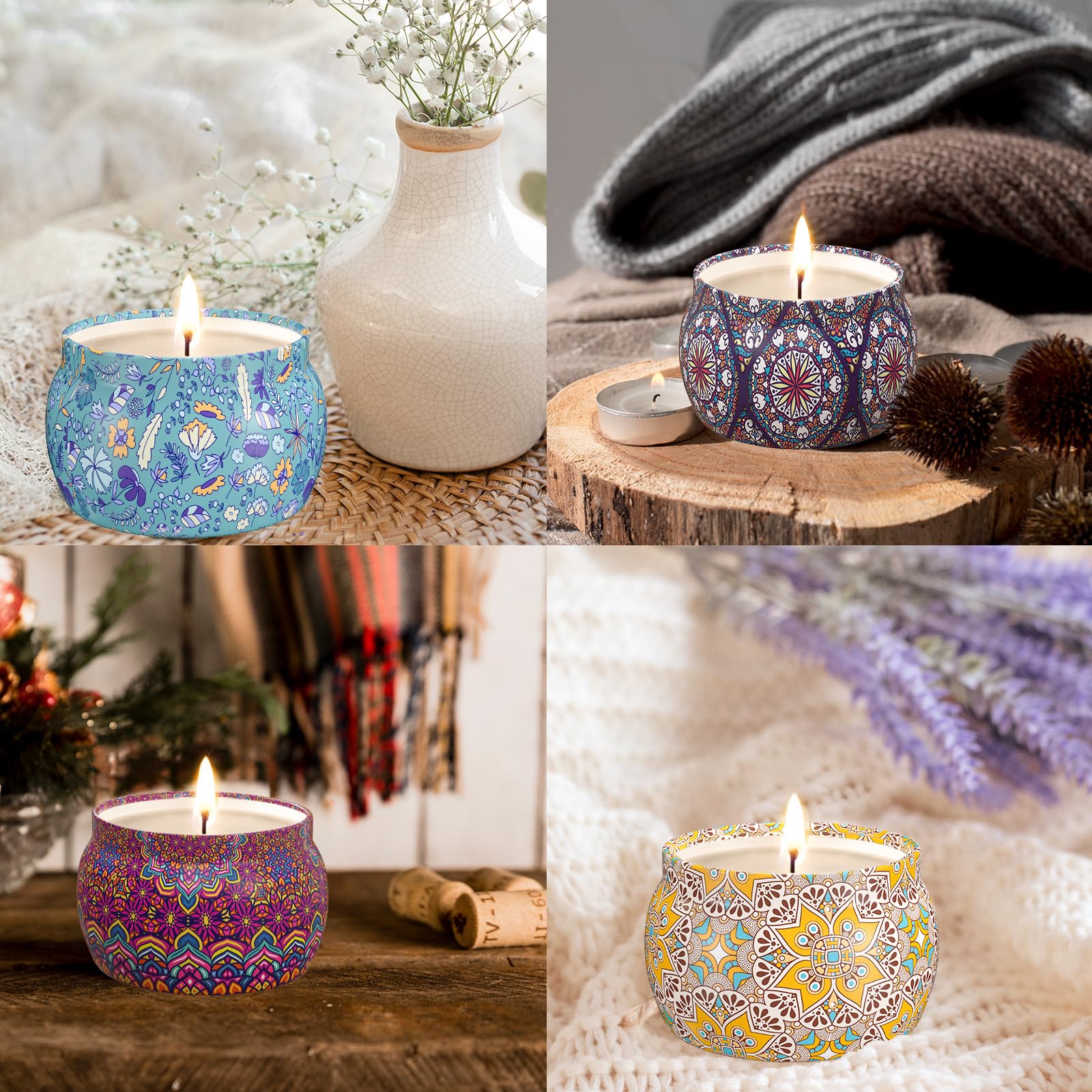Regalo perfecto: velas TranquilBliss para ocasiones especiales.