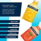 Transcend geles con textura suave para beber fácil