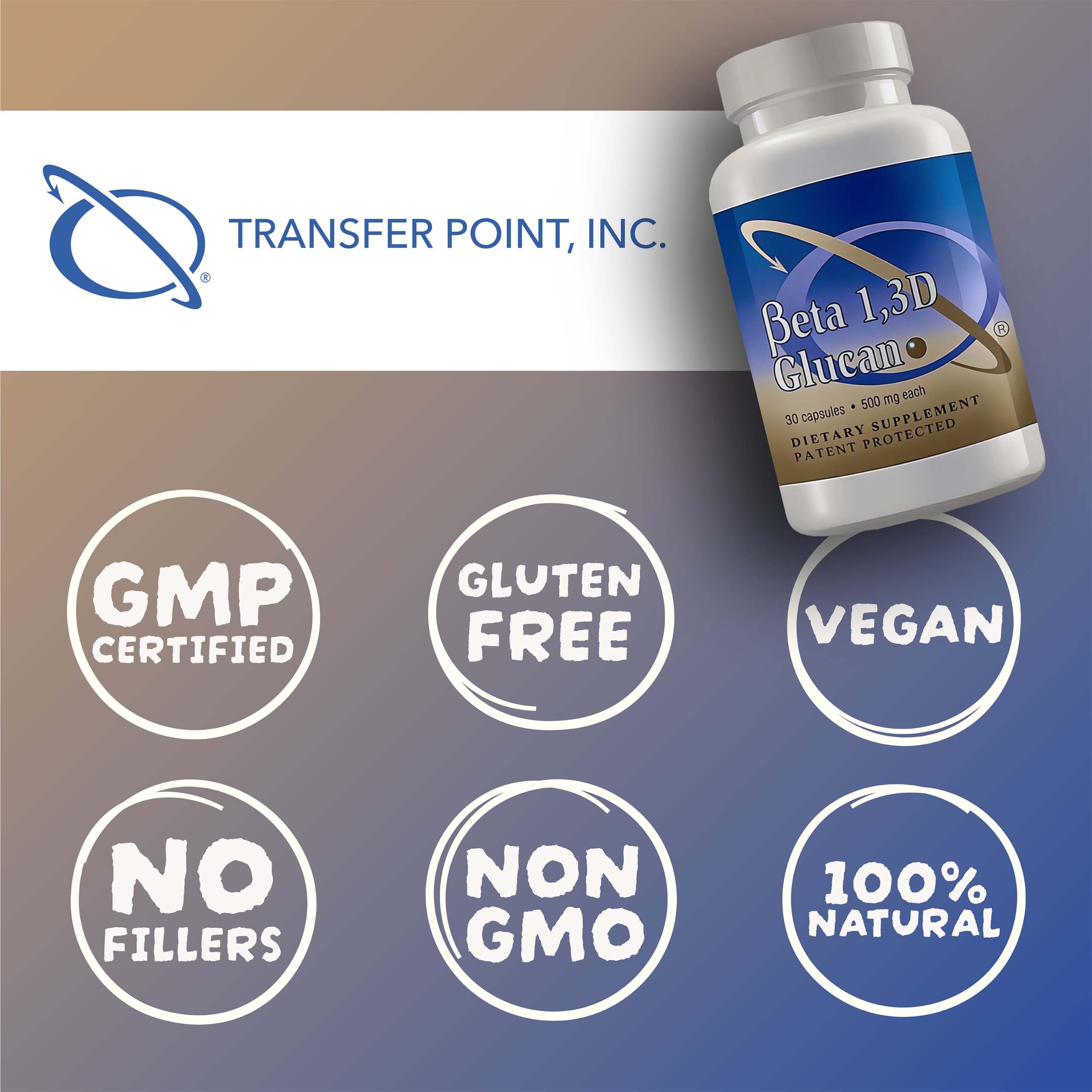 Etiqueta sin azúcares ni sabores artificiales de Transfer Point