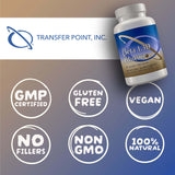 Etiqueta sin azúcares ni sabores artificiales de Transfer Point