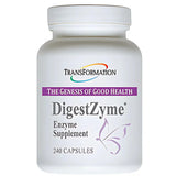 DigestZyme de TRANSFORMATION, envase visible para apoyo digestivo diario suave.