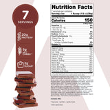 TransformHQ batido chocolate, porciones listas para un snack rápido