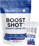 TransformHQ Boost Shot en acción para energía diaria en movimiento.