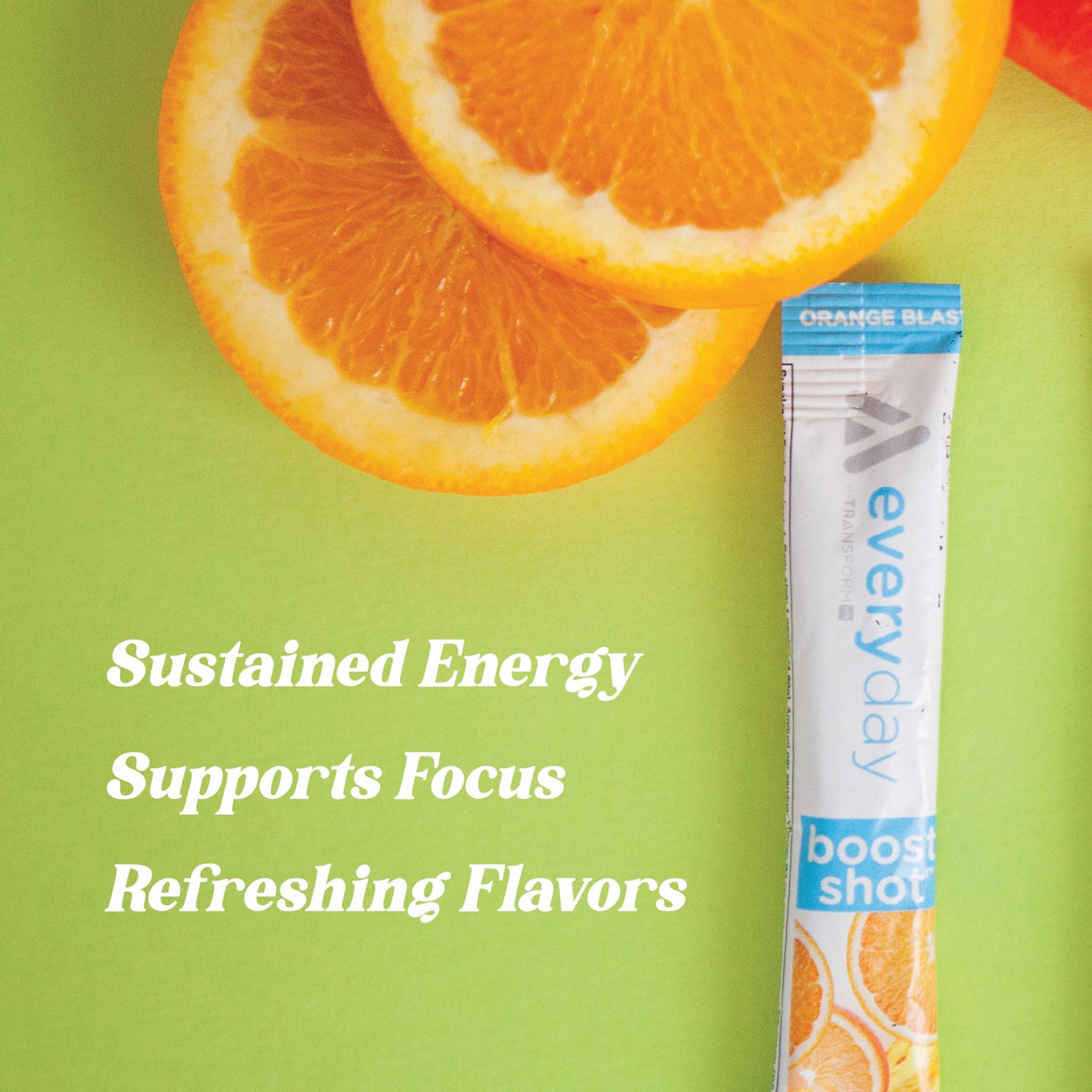 TransformHQ Boost Shot, sabores frutales para refrescar