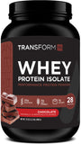 TransformHQ Proteína Aislada de Suero Chocolate batido cremoso tras entreno.