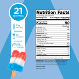 TransformHQ Proteína aislada de suero Rocket Pop, sabor crujiente para después de entrenar.