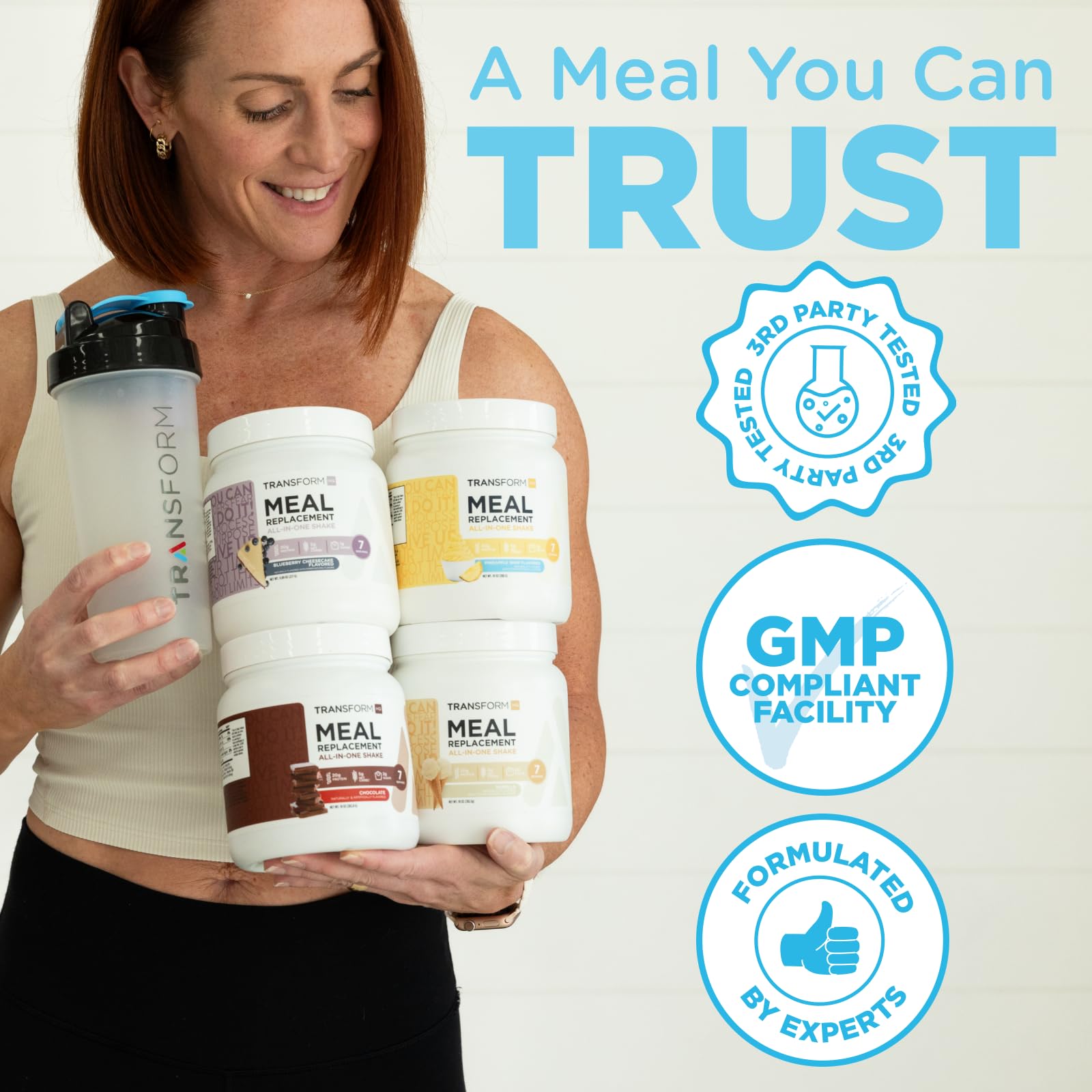 TransformHQ sabor fresa crema, ideal para desayunos veloces y meriendas