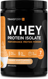 TransformHQ WPI sabor Naranja Whip en envase, batido sabroso para entrenar