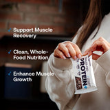 Mantequillas de nuez naturales enriquecen Protein+ Bars.