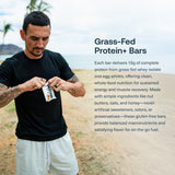 Barras proteina Transparent Labs avena integral, carbohidratos de fuente real para energía
