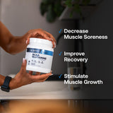 Dosis precisa de Transparent Labs BCAA Glutamina