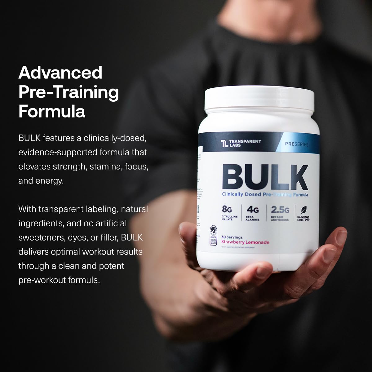 Ingrediente Citrulina Malato en Bulk Pre-Entrenamiento para mejorar el rendimiento