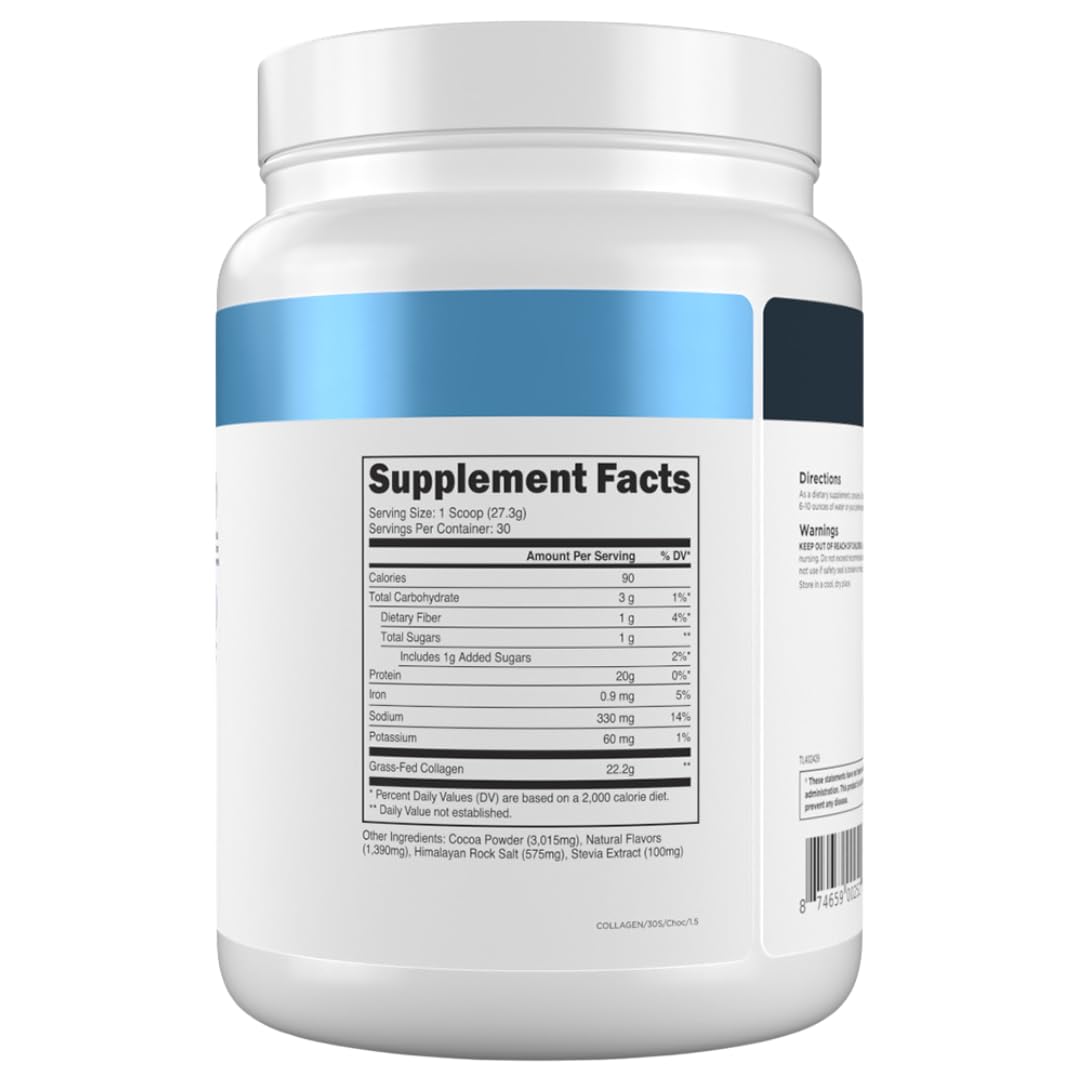 Transparent Labs Collagen Peptides batidora se disuelve rápidamente