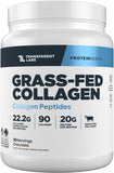 Transparent Labs Collagen Peptides envase Pastura para uso diario