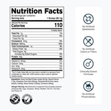 Cucharada medidora de Transparent Labs muestra 25 g de proteína de res.
