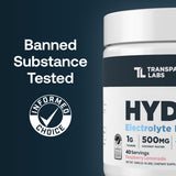 Cucharita de Transparent Labs Hydrate para porciones precisas de polvo