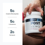 Transparent Labs Post ha pasado pruebas externas de pureza y potencia.