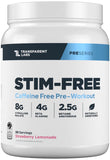 Transparent Labs Stim-Free Pre-entrenamiento: lata lista para entrenar sin estimulantes