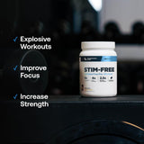 Transparent Labs Stim-Free Pre-entrenamiento: mezcla suave sin grumos