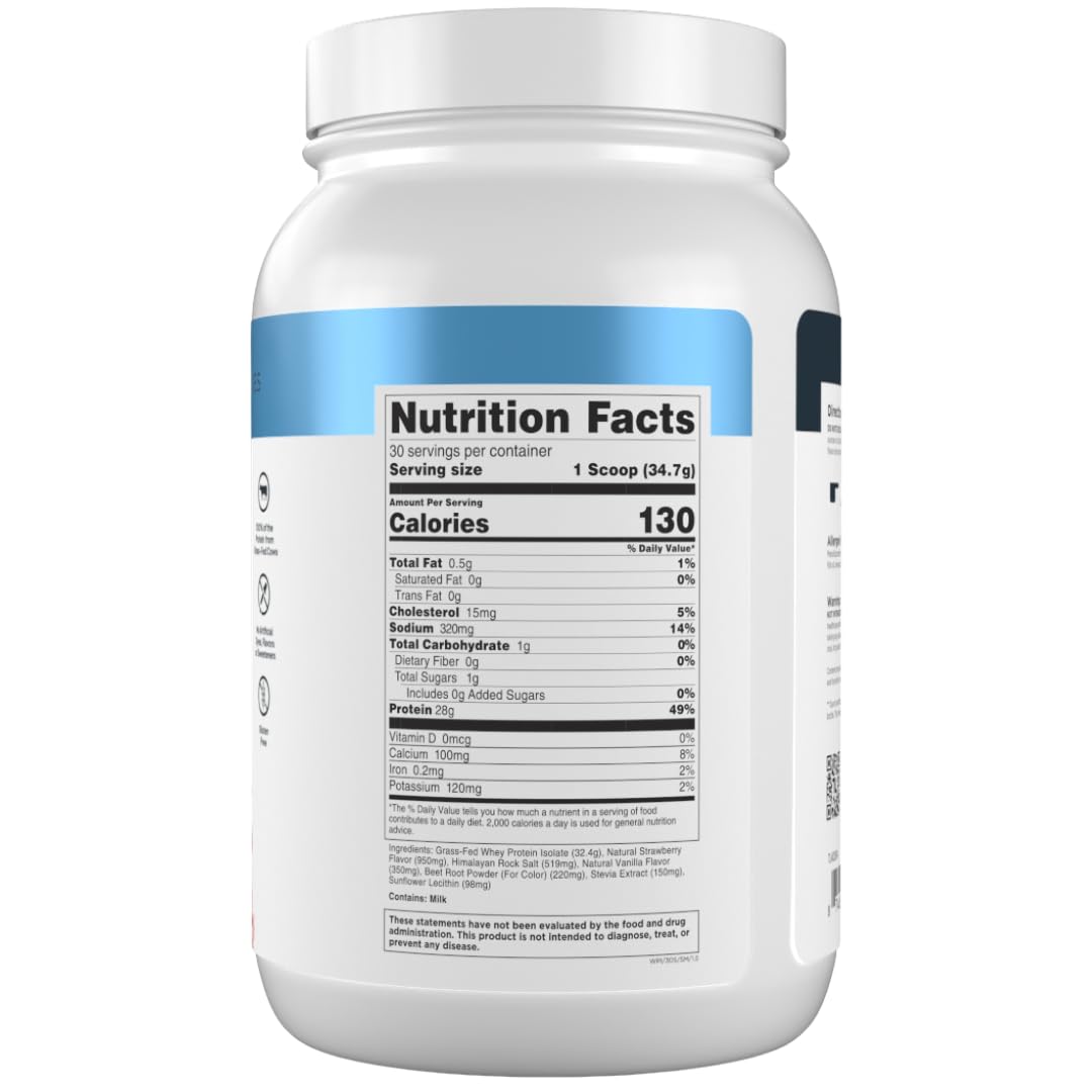 Textura ligera y digestión suave con proteína aislada de Transparent Labs.