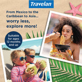 Travelan botella de uso diario, formato práctico para viajes.