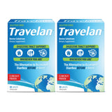 Travelan pastillas anti-diarrea para prevenir diarrea viajera durante el viaje.