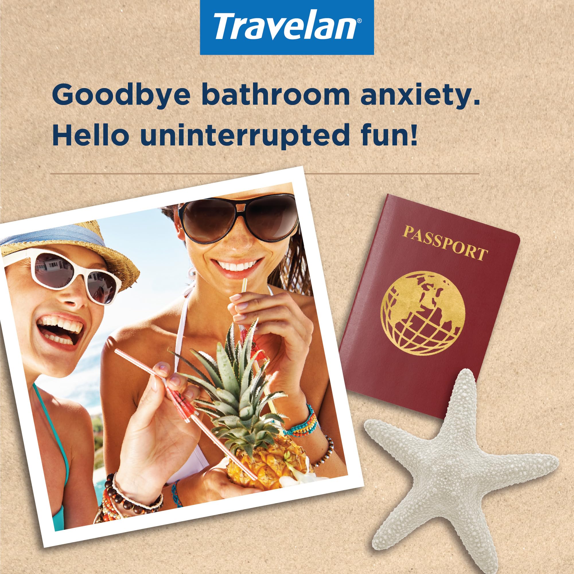 Travelan uso antes de las comidas para mantener la salud digestiva en viajes.