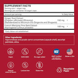 TRAVELSANA Pycnogenol 100 mg: cápsulas en empaque para transporte fácil.