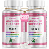 Cápsulas Trawecual para menopausia, apoyo hormonal diario.