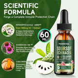 Trawecual etiqueta del producto con ingredientes clave y beneficios