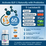 Trawecual GLP-1 34en1 canela y curcuma, enfoque de hierbas