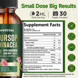 Trawecual mezcla de echinacea, vitamina C y zinc para mayor soporte antioxidante