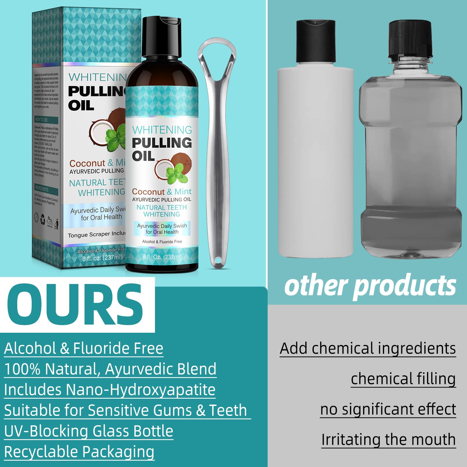 TRCSNCGP opción vegana y cruelty-free para cuidado bucal.