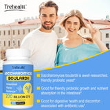Trehealtt Saccharomyces boulardii: fórmula apta para mujeres y hombres.