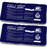 TrekProof bolsa de hielo flexible para rodilla, se adapta al contorno para mayor comodidad.