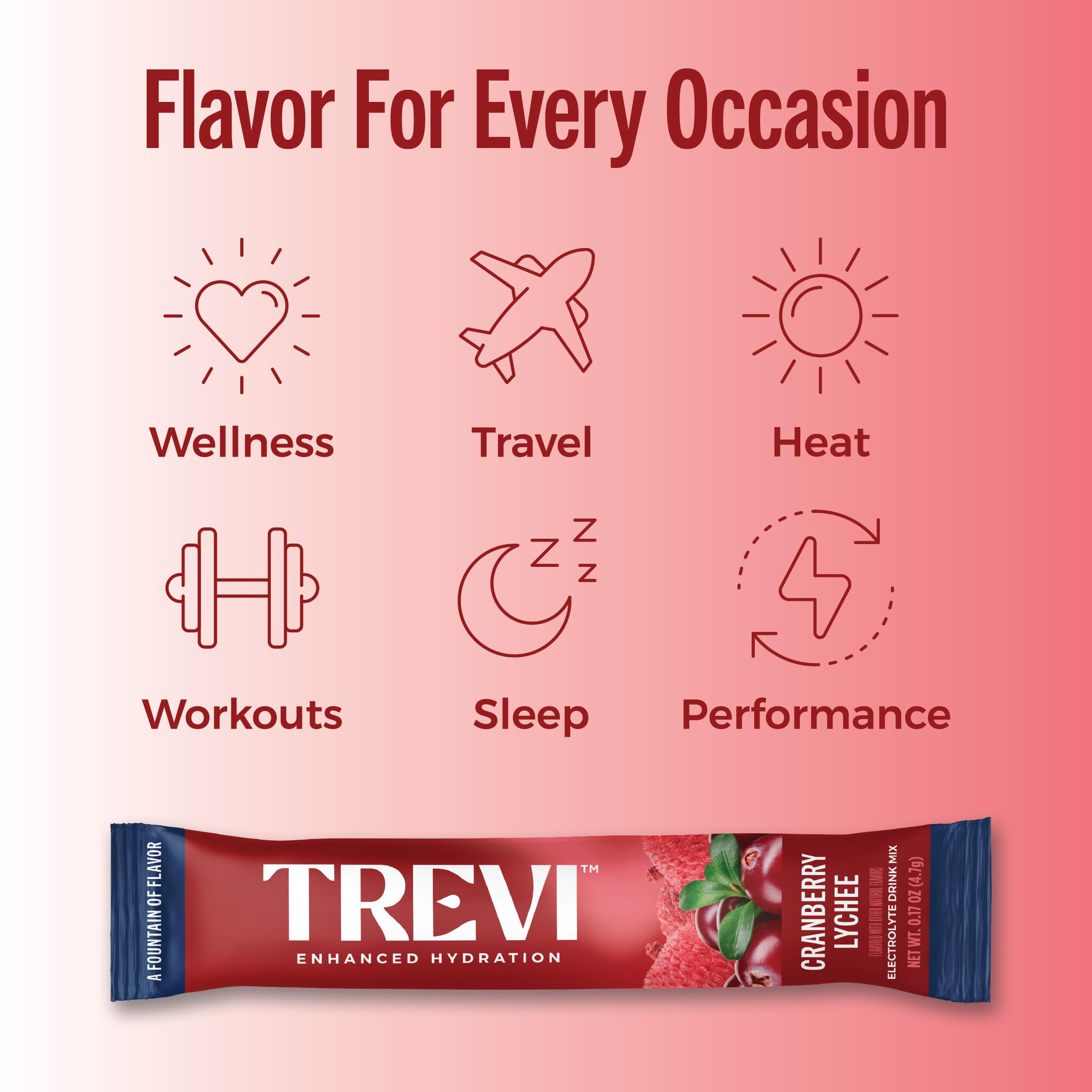 Sin colorantes artificiales, TREVI es apto para dietas veganas