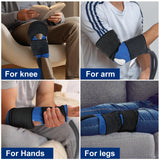 Trewf máquina de hielo para rodilla, seguridad y uso correcto para recuperación.