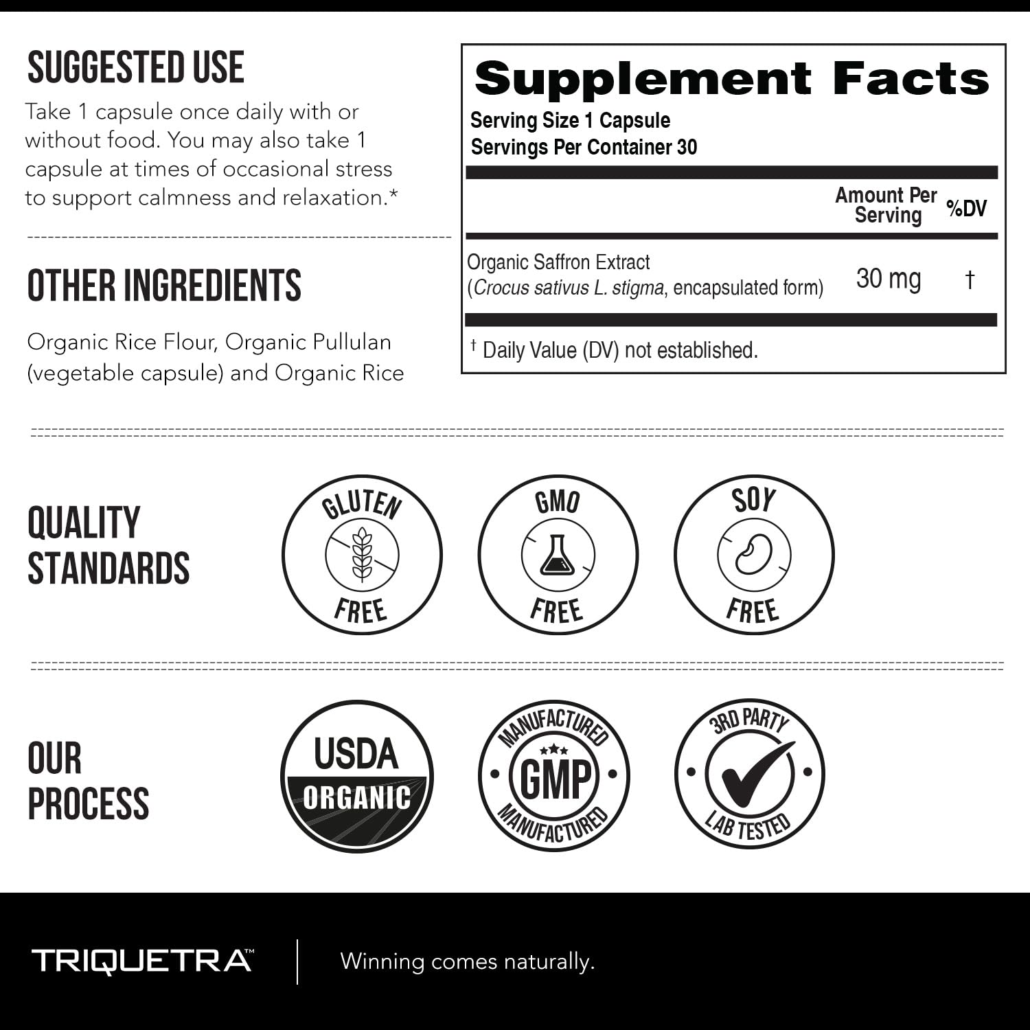 Cápsulas Triquetra Health listas para tomar en cualquier momento