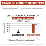 SoActive Berberine fitosoma optimizado, mayor absorción para beneficios metabólicos.
